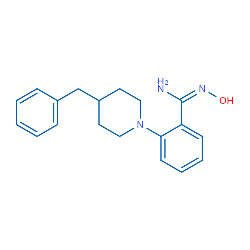 (E)-2-(4-Benzylpiperidin-1-yl)-N'-hydroxybenzene-1-carboximidamide 1g