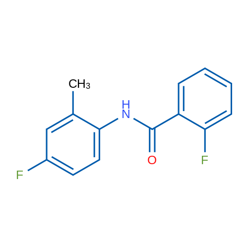 2-Fluoro-N-(4-fluoro-2-methylphenyl)benzamide 1g