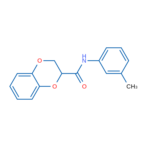 N-(3-Methylphenyl)-2,3-dihydro-1,4-benzodioxine-2-carboxamide 1g