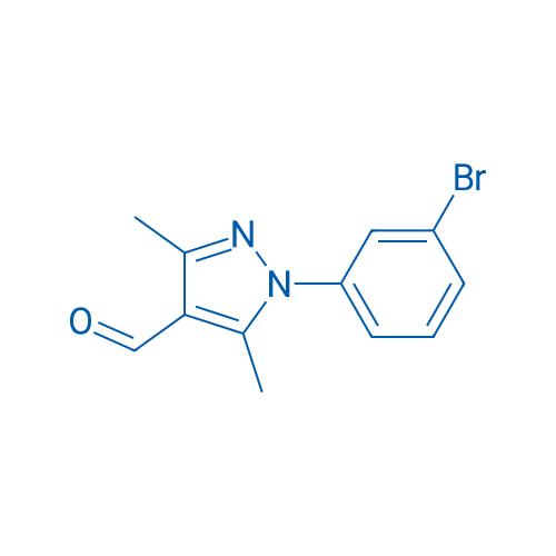 1-(3-Bromophenyl)-3,5-dimethyl-1H-pyrazole-4-carboxaldehyde 250mg
