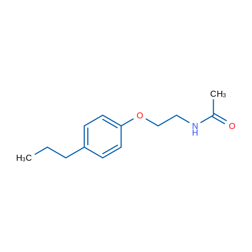 N-(2-(4-Propylphenoxy)ethyl)acetamide 1g