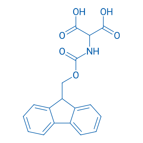 2-((((9H-Fluoren-9-yl)methoxy)carbonyl)amino)malonic acid 250mg