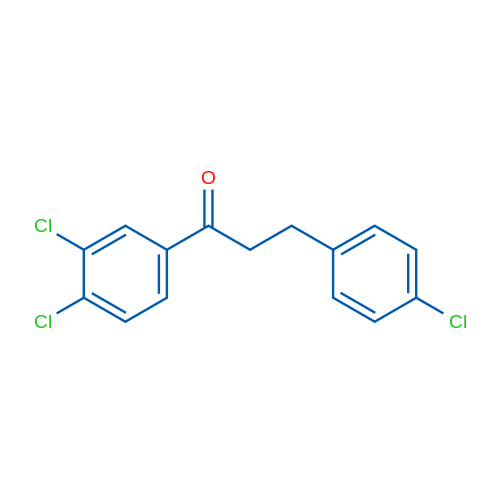 3-(4-Chlorophenyl)-3',4'-dichloropropiophenone 1g