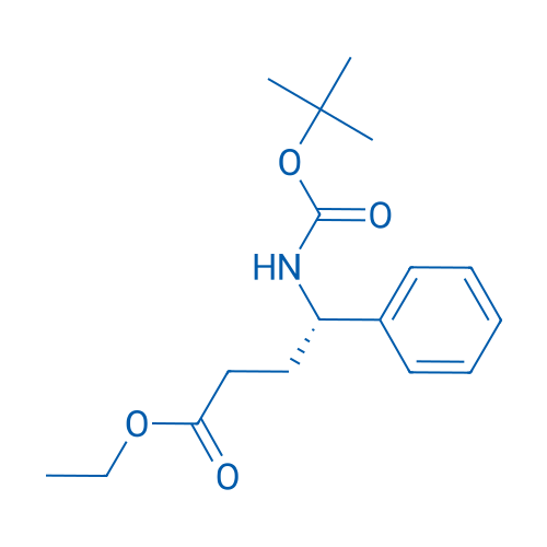 (S)-Ethyl 4-((tert-butoxycarbonyl)amino)-4-phenylbutanoate 100mg