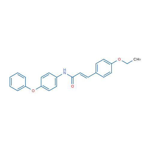 (2E)-3-(4-Ethoxyphenyl)-N-(4-phenoxyphenyl)prop-2-enamide 1g