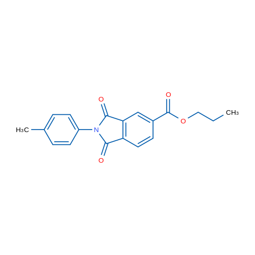 Propyl 1,3-dioxo-2-(p-tolyl)isoindoline-5-carboxylate 5g