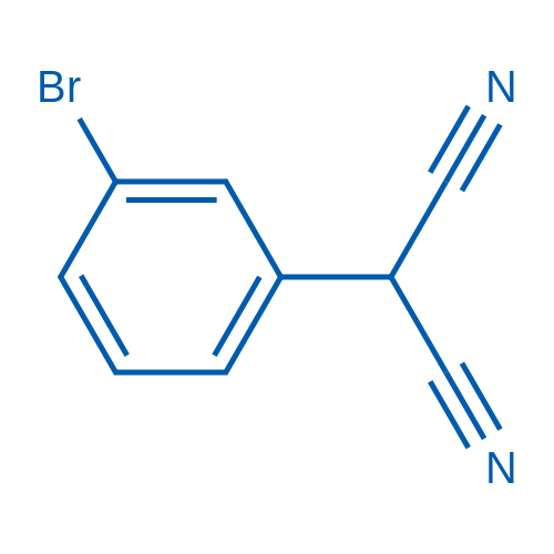 2-(3-Bromophenyl)malononitrile 1g