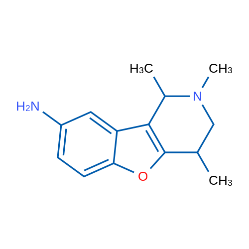 1,2,4-Trimethyl-1,2,3,4-tetrahydrobenzofuro[3,2-c]pyridin-8-amine 1g