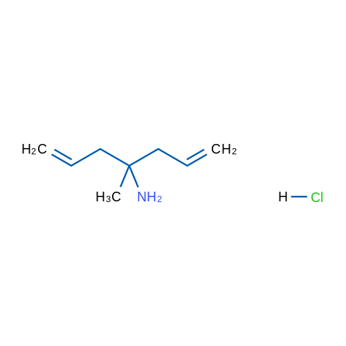 1-Allyl-1-methyl-but-3-enylamine hydrochloride 1g