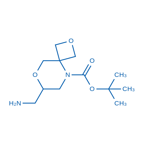 tert-Butyl 7-(aminomethyl)-2,8-dioxa-5-azaspiro[3.5]nonane-5-carboxylate 50mg