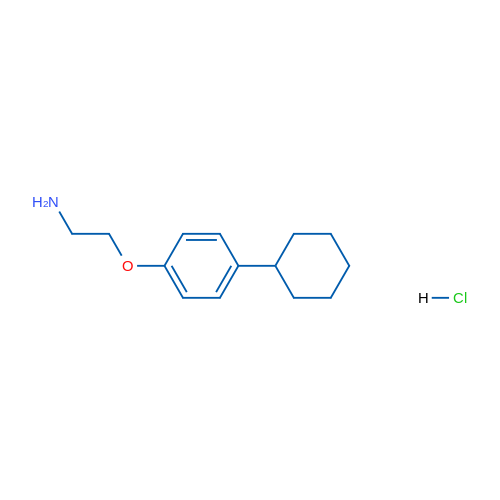 2-(4-Cyclohexylphenoxy)ethanamine hydrochloride 1g