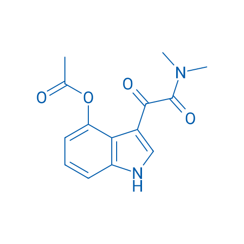 3-(2-(Dimethylamino)-2-oxoacetyl)-1H-indol-4-yl acetate 1g