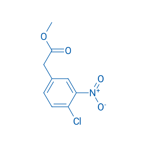 Methyl 2-(4-chloro-3-nitrophenyl)acetate 250mg
