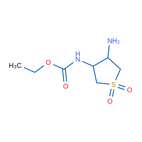 Ethyl (4-amino-1,1-dioxidotetrahydrothiophen-3-yl)carbamate 1g