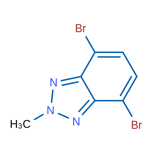4,7-Dibromo-2-methyl-2H-benzo[d][1,2,3]triazole 5g