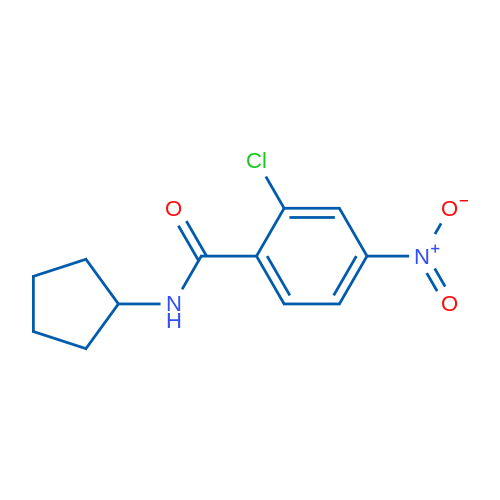 2-CHloro-n-cyclopentyl-4-nitrobenzamide 1g