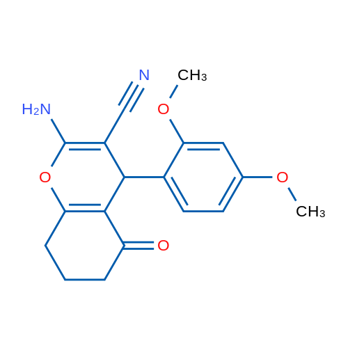 2-Amino-4-(2,4-dimethoxyphenyl)-5-oxo-5,6,7,8-tetrahydro-4H-chromene-3-carbonitrile 1g
