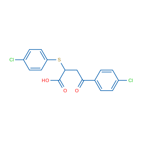 4-(4-Chlorophenyl)-2-[(4-chlorophenyl)sulfanyl]-4-oxobutanoic acid 1g