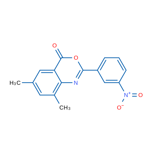 6,8-Dimethyl-2-(3-nitrophenyl)-4H-3,1-benzoxazin-4-one 10mg