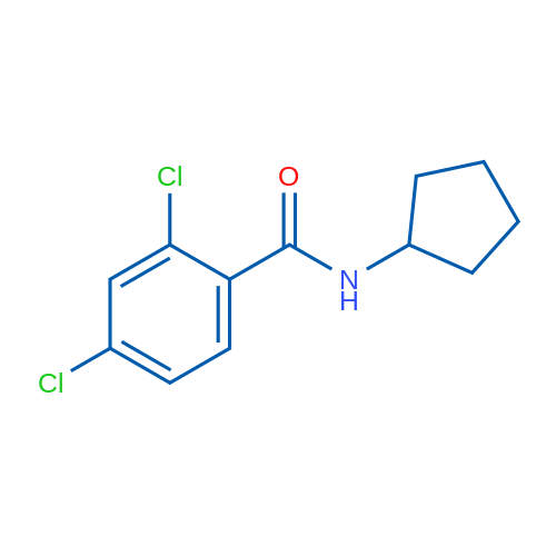 2,4-DIchloro-n-cyclopentylbenzamide 1g
