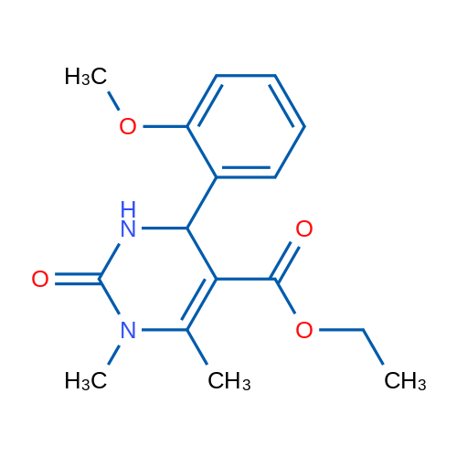 Ethyl 4-(2-methoxyphenyl)-1,6-dimethyl-2-oxo-1,2,3,4-tetrahydropyrimidine-5-carboxylate 5g