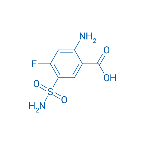 2-Amino-4-fluoro-5-sulfamoylbenzoic acid 1g