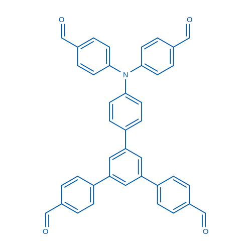 5'-(4-(Bis(4-formylphenyl)amino)phenyl)-[1,1':3',1''-terphenyl]-4,4''-dicarbaldehyde 250mg