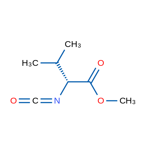 Methyl (2R)-2-isocyanato-3-methylbutanoate 1g
