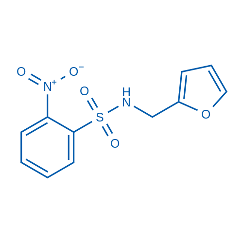 N-(Furan-2-ylmethyl)-2-nitrobenzenesulfonamide 5g
