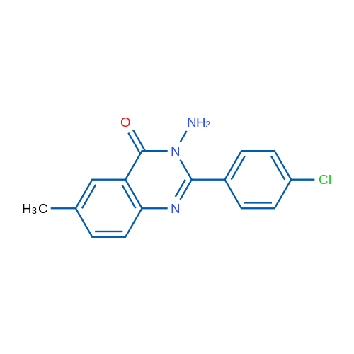 3-Amino-2-(4-chlorophenyl)-6-methylquinazolin-4(3H)-one 2mg