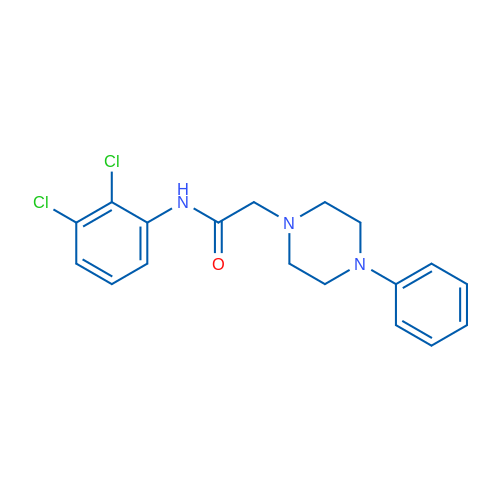 N-(2,3-Dichlorophenyl)-2-(4-phenylpiperazin-1-yl)acetamide 1g