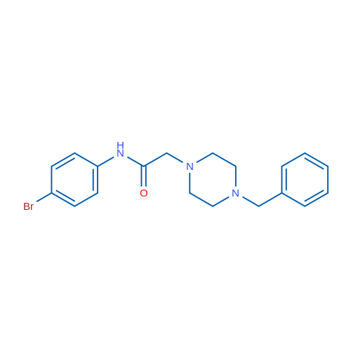 2-(4-Benzylpiperazin-1-yl)-N-(4-bromophenyl)acetamide 1g