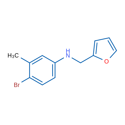 4-Bromo-N-(furan-2-ylmethyl)-3-methylaniline 5g