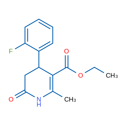 Ethyl 4-(2-fluorophenyl)-2-methyl-6-oxo-1,4,5,6-tetrahydropyridine-3-carboxylate 1g