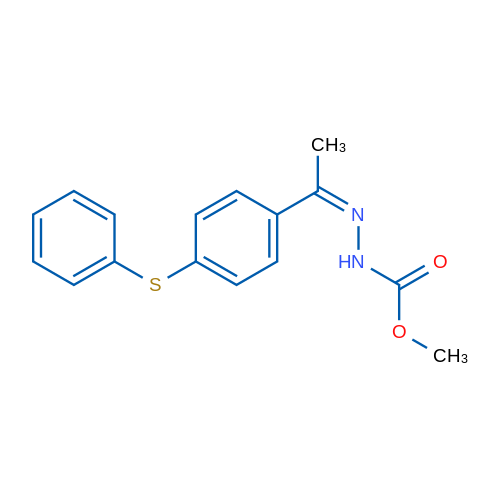 N'-[(1Z)-1-[4-(Phenylsulfanyl)phenyl]ethylidene]methoxycarbohydrazide 1g