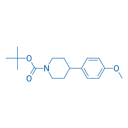 tert-Butyl 4-(4-methoxyphenyl)piperidine-1-carboxylate 250mg