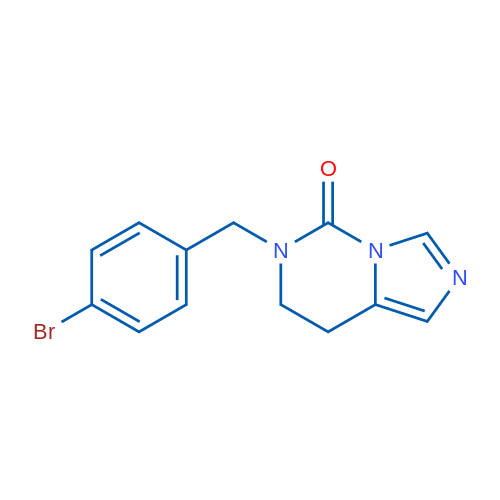6-[(4-Bromophenyl)methyl]-5H,6H,7H,8H-imidazo[1,5-c]pyrimidin-5-one 1g