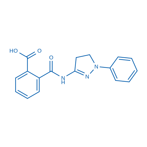 2-((1-Phenyl-4,5-dihydro-1H-pyrazol-3-yl)carbamoyl)benzoic acid 1g