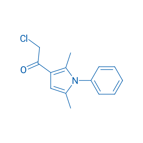 2-Chloro-1-(2,5-dimethyl-1-phenyl-1H-pyrrol-3-yl)ethanone 5g