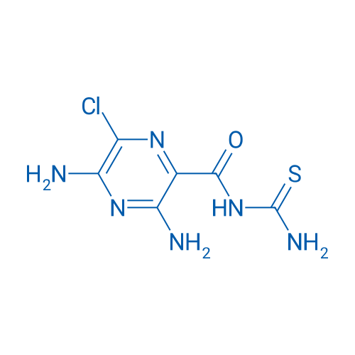 3,5-Diamino-N-carbamothioyl-6-chloropyrazine-2-carboxamide 1g