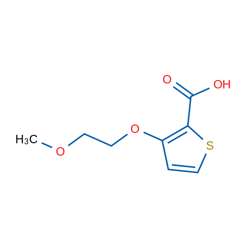 3-(2-Methoxyethoxy)thiophene-2-carboxylic acid 1g