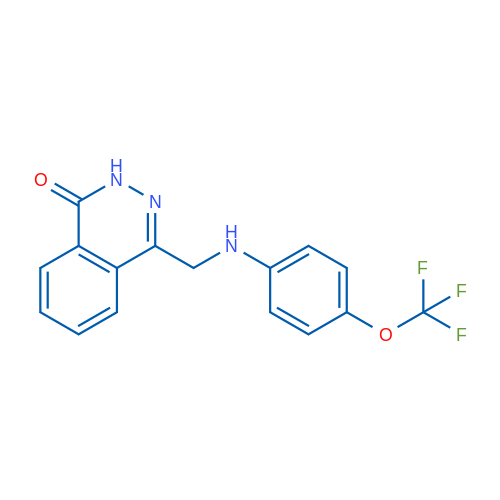 4-({[4-(trifluoromethoxy)phenyl]amino}methyl)-1,2-dihydrophthalazin-1-one 1g