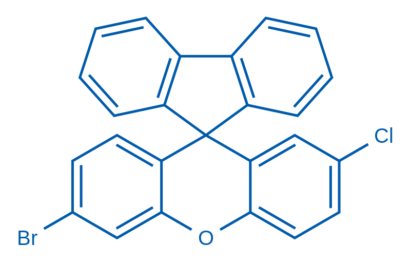 6'-Bromo-2'-chlorospiro[fluorene-9,9'-xanthene] 1g
