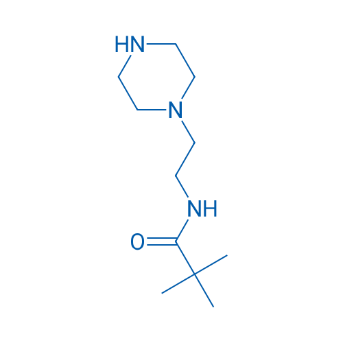 2,2-Dimethyl-n-(2-(1-piperazinyl)ethyl)propanamide 1g