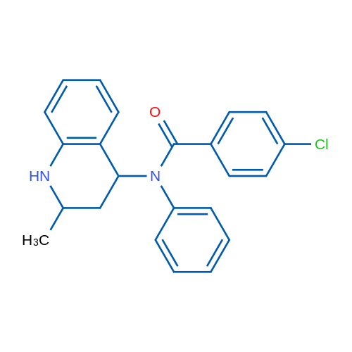 4-Chloro-N-(2-methyl-1,2,3,4-tetrahydroquinolin-4-yl)-N-phenylbenzamide 5g