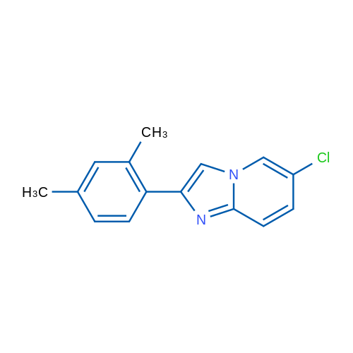 6-CHloro-2-(2,4-dimethylphenyl)imidazo[1,2-a]pyridine 1g