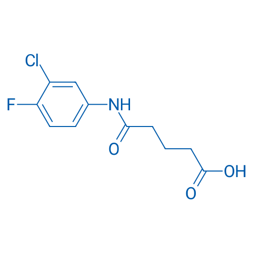 4-[(3-Chloro-4-fluorophenyl)carbamoyl]butanoic acid 1g