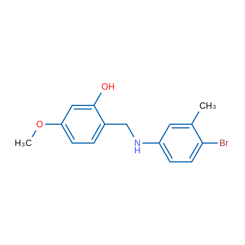 2-{[(4-bromo-3-methylphenyl)amino]methyl}-5-methoxyphenol 1g