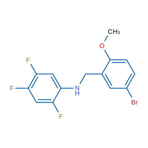 N-[(5-Bromo-2-methoxyphenyl)methyl]-2,4,5-trifluoroaniline 1g