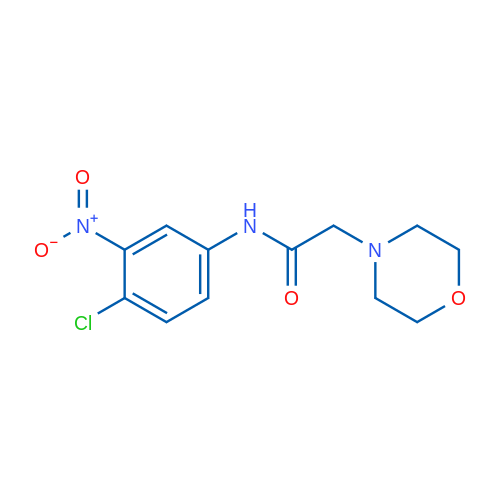N-(4-Chloro-3-nitrophenyl)-2-(morpholin-4-yl)acetamide 1g